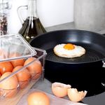 Casa si Gradina - Bucatarie si vesela - Organizare si depozitare bucatarie - Cutii alimentare - Cutie Organizator Pentru 24 Oua, Vilde, 32x21x8cm, Plastic, Transparent - Infinity.ro