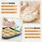 Casa si Gradina - Bucatarie si vesela - Organizare si depozitare bucatarie - Cutii alimentare - Set de 2 cosuri rotang pentru dospit paine - Infinity.ro