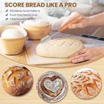 Casa si Gradina - Bucatarie si vesela - Organizare si depozitare bucatarie - Cutii alimentare - Set de 2 cosuri rotang pentru dospit paine - Infinity.ro