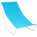 Casa si Gradina - Gradina si terasa - Mobilier exterior - Scaune si sezlonguri gradina - Scaun pliabil de plaja 86 x 51.5 x 60cm albastru - Infinity.ro