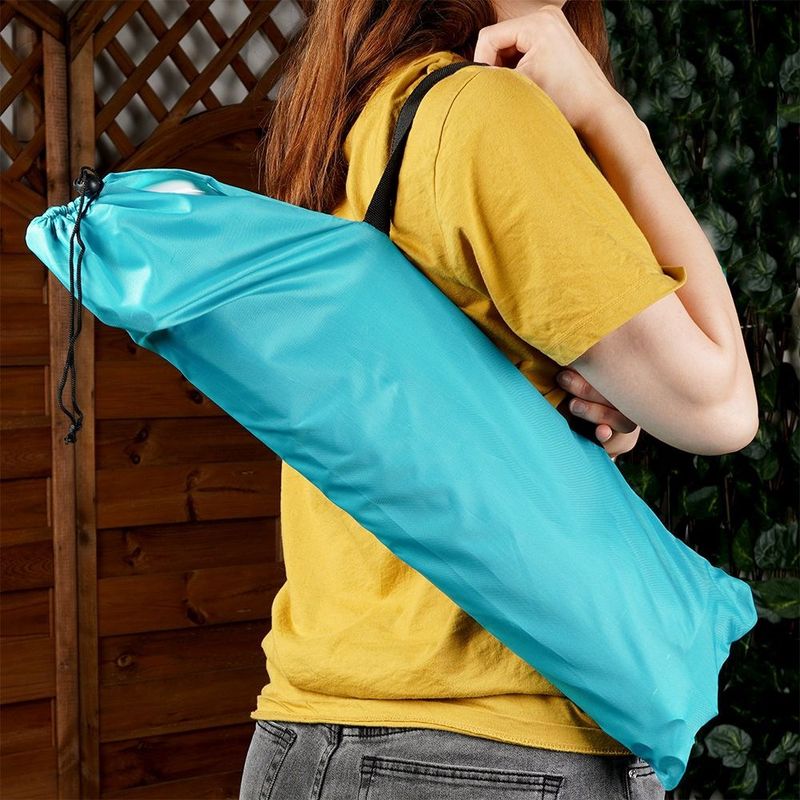 Sport si Outdoor - Camping - Mobilier pentru camping - Scaune camping - Scaun pliabil de plaja 86 x 51.5 x 60cm verde - Infinity.ro