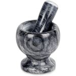 Casa si Gradina - Bucatarie si vesela - Ustensile bucatarie - Prese si storcatoare manuale - Mojar cu pistil din granit - 11cm - Infinity.ro