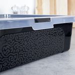 Casa si Gradina - Bucatarie si vesela - Organizare si depozitare bucatarie - Cutii alimentare - Cutie pentru prajituri si torturi cu capac - 40×33×10cm - Infinity.ro