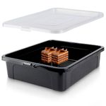 Casa si Gradina - Bucatarie si vesela - Organizare si depozitare bucatarie - Cutii alimentare - Cutie pentru prajituri si torturi cu capac - 40×33×10cm - Infinity.ro