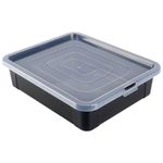 Casa si Gradina - Bucatarie si vesela - Organizare si depozitare bucatarie - Cutii alimentare - Cutie pentru prajituri si torturi cu capac - 40×33×10cm - Infinity.ro