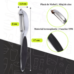 Casa si Gradina - Bucatarie si vesela - Ustensile bucatarie - Razatori si curatatoare - Dispozitiv decojire legume, fructe Koken, aliaj de Zinc, Ustensila decojit 2/1, varf ascutit, 17x1,5 cm, Negru/Argintiu - Infinity.ro