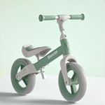 Sport si Outdoor - Ciclism - Biciclete pentru copii - Bicicleta de echilibru pentru copii (80-110 cm), inaltime reglabila, roti din spuma EVA, verde - Infinity.ro