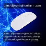 PC, gaming si accesorii - Periferice PC - Mouse - Mouse optic, Fara fir, Alb - Infinity.ro