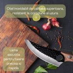 Sport si Outdoor - Camping - Cutite, bricege si accesorii - Cutite si bricege - Cutit de Vanatoare din otel inoxidabil - Infinity.ro