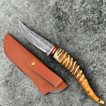 Sport si Outdoor - Camping - Cutite, bricege si accesorii - Cutite si bricege - Cutit de vanatoare cu lama din otel inoxidabil - Infinity.ro