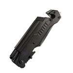 Sport si Outdoor - Camping - Cutite, bricege si accesorii - Cutite si bricege - Cutit pliant de supravietuire, multifunctional, 22 cm , negru - Infinity.ro