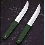 Sport si Outdoor - Camping - Cutite, bricege si accesorii - Cutite si bricege - Cutit Vanatoare Pumnal 440C, Lama Otel Inoxidabil, Husa Protectie, Verde Masliniu, 21 cm - Infinity.ro