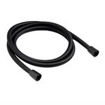 Casa si Gradina - Sanitare - Cazi si cabine de dus - Coloane si seturi de dus - Furtun pentru Para de Dus, 150 cm, Flexibil, Metalic, Negru Mat - Infinity.ro
