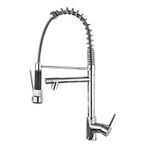 Casa si Gradina - Sanitare - Chiuveta bucatarie si accesorii - Baterii bucatarie - Baterie Bucatarie Profesionala cu Dus Flexibil si Pipa Suplimentara, Crom - Infinity.ro