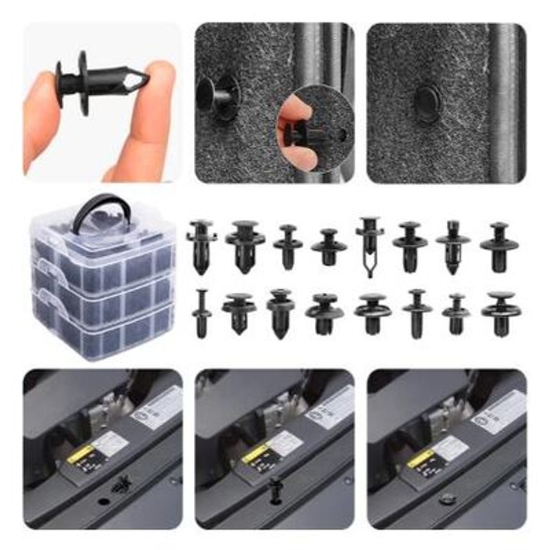 Auto si Moto - Reparatii si depanare - Scule auto - Scule si truse auto - Set Complet 625 cleme auto si extractoare - Reparatii rapide - Infinity.ro