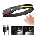 Sport si Outdoor - Camping - Articole solare camping - Lampi si lanterne camping - Lampa frontala cu senzori de miscare - Infinity.ro