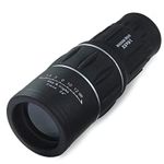 TV, Audio-Video si Foto - Optica, astronomie si metrologie - Optica si astronomie - Binocluri & lunete - Luneta De Camping Si Vanatoare, Monocular, 16x52, Negru, Husa Inclusa - Infinity.ro