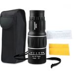 TV, Audio-Video si Foto - Optica, astronomie si metrologie - Optica si astronomie - Binocluri & lunete - Luneta De Camping Si Vanatoare, Monocular, 16x52, Negru, Husa Inclusa - Infinity.ro