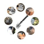 Casa si Gradina - Gradinarit si plante - Unelte gradinarit - Lopeti si unelte de sapat - Lopata pliabila din otel inoxidabil, 37 cm - Infinity.ro