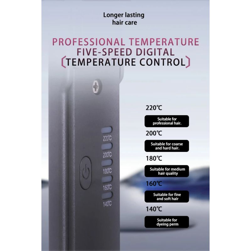 Ingrijire personala si Cosmetice - Aparate & accesorii ingrijire personala - Hair styling - Placi de indreptat parul - Placa de par profesionala pentru indreapta sau bucle, placi ceramice - Infinity.ro