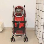 Jucarii, Copii si Bebe - Carucioare si articole de transport - Accesorii transport copii - Pelerina pentru carucior bebe, cu protectie ploaie, vant, praf, insecte, cu geam in partea din fata - Infinity.ro