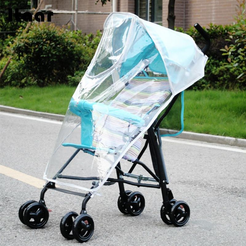 Jucarii, Copii si Bebe - Carucioare si articole de transport - Accesorii transport copii - Pelerina pentru carucior bebe, cu protectie ploaie, vant, praf, insecte, cu geam in partea din fata - Infinity.ro