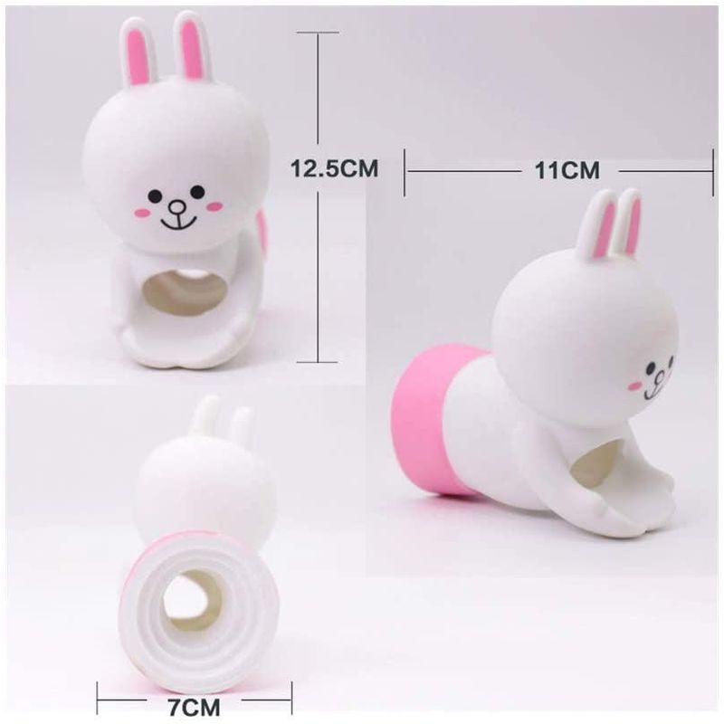 Casa si Gradina - Mobilier - Mobilier copii - Sisteme de siguranta - Extensie/prelungitor robinet chiuveta pentru copii, din cauciuc, model tip desene animate, iepuras - Infinity.ro