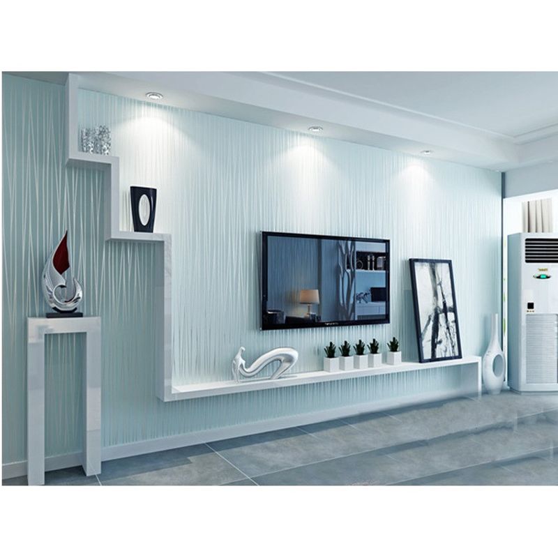 Casa si Gradina - Decoratiuni - Tapet - Tapet light blue design interior, 10 m X 0.53 m, 1 rola - Infinity.ro