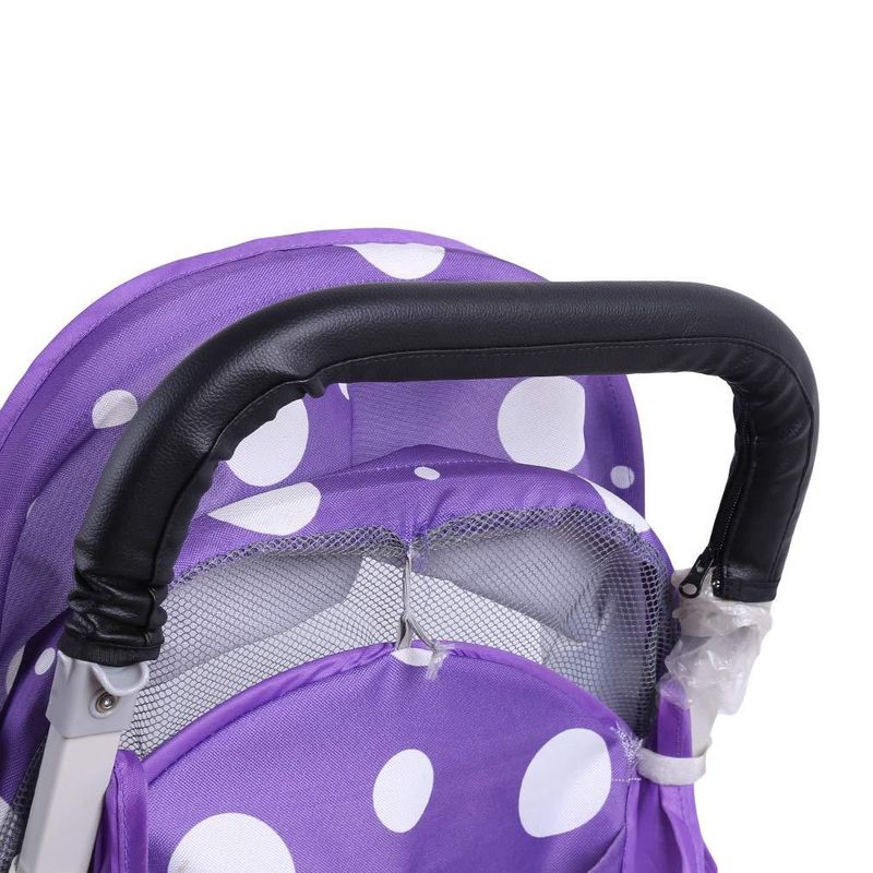 Jucarii, Copii si Bebe - Carucioare si articole de transport - Accesorii transport copii - Invelitoare din piele pentru protectie maner carucior bebe, univerasala - Infinity.ro