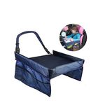 Jucarii, Copii si Bebe - Carucioare si articole de transport - Accesorii transport copii - Masuta/tavita copii, de calatorie pentru masina sau carut, albastru - Infinity.ro