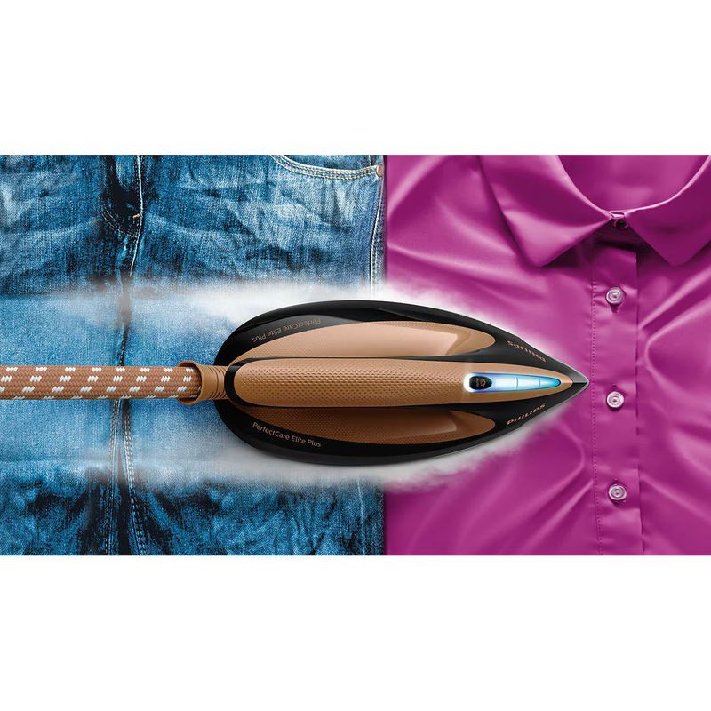 Electronice si Electrocasnice - Ingrijirea tesaturilor - Fiare de calcat - Statie de calcat cu abur Philips PerfectCare Elite Advanced GC9682/80, 2700W, 8 bari, jet de abur continuu 165 g/min, je - Infinity.ro