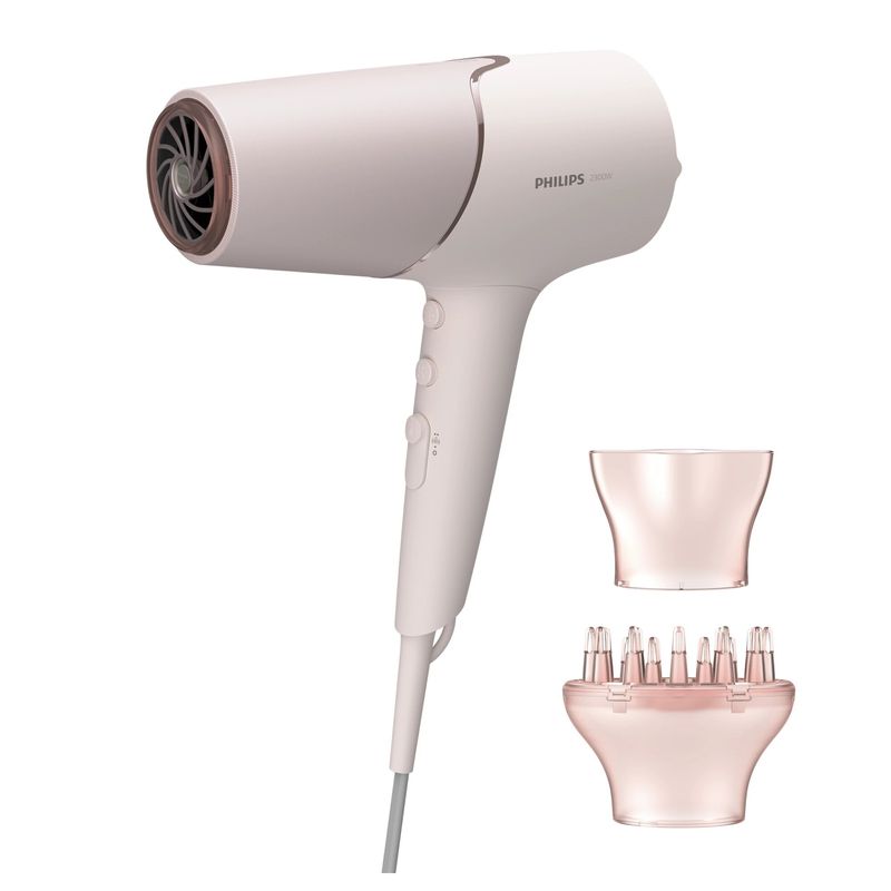 Ingrijire personala si Cosmetice - Aparate & accesorii ingrijire personala - Hair styling - Uscatoare de par - Uscator de par Philips BHD530/00, 2300W, tehnologie ThermoShield, ingrijire cu ioni, 2 setari de viteza, 3 setari de tem - Infinity.ro