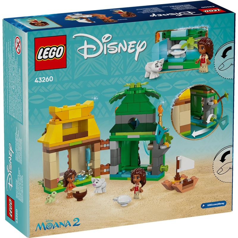 Jucarii, Copii si Bebe - Jucarii si jocuri - Seturi de constructie si cuburi - Seturi de constructie - Lego disney distractie pe insula moanei 43260 - Infinity.ro