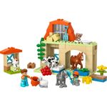Jucarii, Copii si Bebe - Jucarii si jocuri - Seturi de constructie si cuburi - Seturi de constructie - Lego duplo ingrijirea animalelor la ferma 10416 - Infinity.ro
