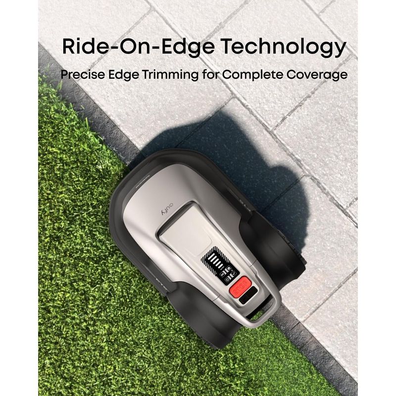 Casa si Gradina - Gradinarit si plante - Utilaje gradina - Masini de tuns iarba - Robot de tuns iarba/gazon eufy E15, Inaltime de taiere 2.5 - 7.6 cm, Management Multi-Zone, Auto Mapare, Navigatie Smart - Infinity.ro
