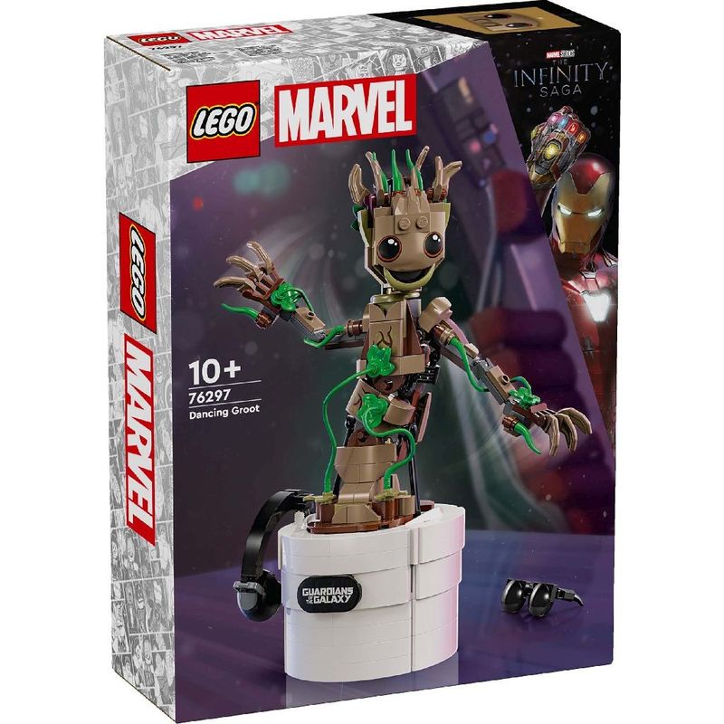 Jucarii, Copii si Bebe - Jucarii si jocuri - Seturi de constructie si cuburi - Seturi de constructie - Lego marvel groot dansator 76297 - Infinity.ro