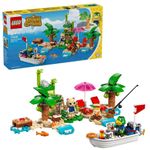 Jucarii, Copii si Bebe - Jucarii si jocuri - Seturi de constructie si cuburi - Seturi de constructie - Lego animal crossing turul insulei in barca al lui kapp n 77048 - Infinity.ro