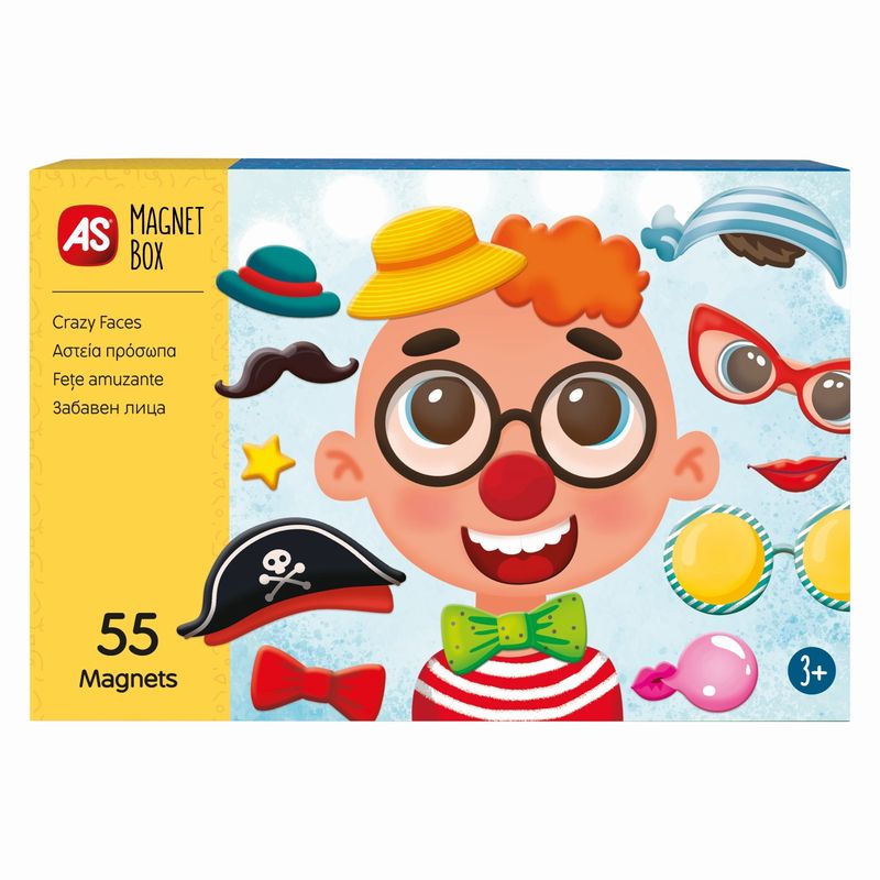 Jucarii, Copii si Bebe - Jucarii si jocuri - Jocuri si puzzle - Jocuri de societate - Cutie magnetica fetisoare amuzante - Infinity.ro
