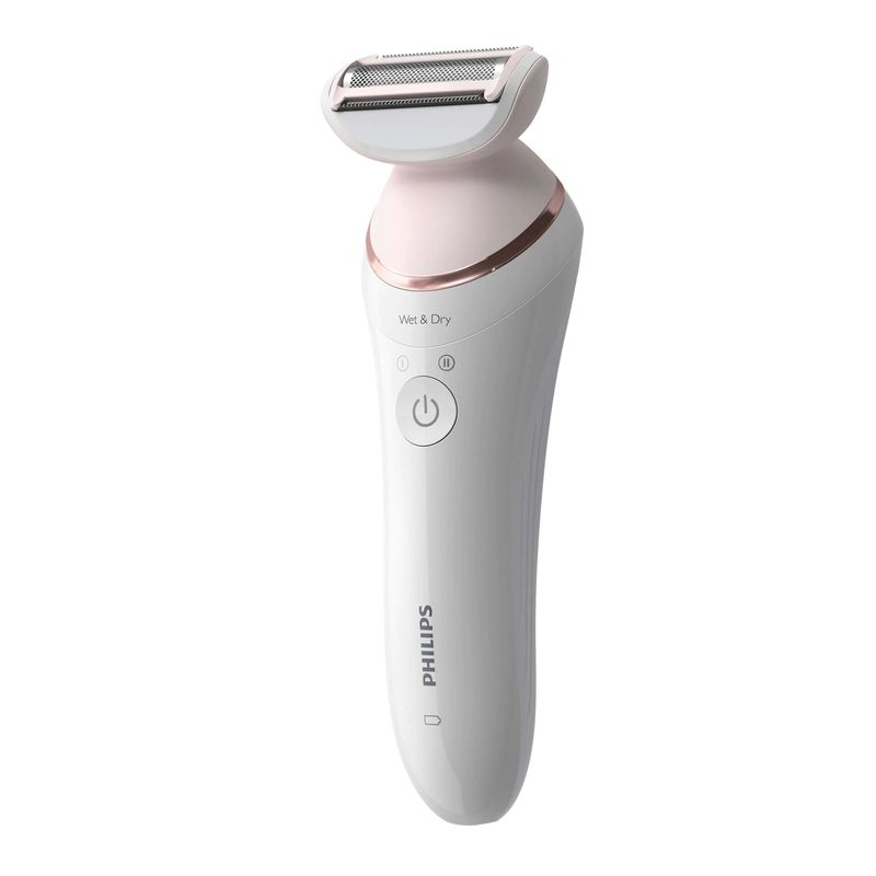 Ingrijire personala si Cosmetice - Aparate & accesorii ingrijire personala - Epilatoare si accesorii - Epilatoare - Epilator umed si uscat Philips Seria 8000 BRE730/10, 7 accesorii, 32 pensete, utilizare fara fir, 2 setari viteza, opti- - Infinity.ro