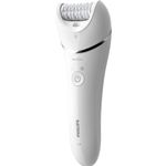 Ingrijire personala si Cosmetice - Aparate & accesorii ingrijire personala - Epilatoare si accesorii - Epilatoare - Epilator umed si uscat Philips BRE700/00, 3 accesorii, 32 pensete, utilizare fara fir, 2 setari viteza, opti-light, disc - Infinity.ro