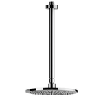 Casa si Gradina - Sanitare - Cazi si cabine de dus - Coloane si seturi de dus - Brat de dus Remer Rubinetterie Wellness 347N50, 500 mm, montaj fix, compatibil para dus patrata/rotunda, alama cromata - Infinity.ro