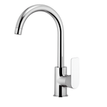 Casa si Gradina - Sanitare - Chiuveta bucatarie si accesorii - Baterii bucatarie - Baterie chiuveta bucatarie Remer Rubinetterie Infinity Kitchen I72, pipa inalta si pivotanta, monocomanda - Infinity.ro