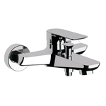 Casa si Gradina - Sanitare - Lavoar baie si accesorii - Baterii sanitare - Baterie de cada Remer Rubinetterie Infinity I05, aparenta, monocomanda, comutator dus,,aerator, cartus ceramic, alama - Infinity.ro
