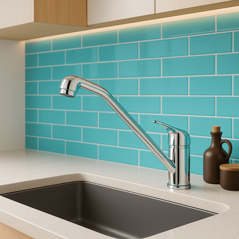 Casa si Gradina - Sanitare - Lavoar baie si accesorii - Baterii sanitare - Baterie bucatarie Remer Rubinetterie Kitchen K40, monocomanda, finisaj cromat, pipa inalta 45grade, alama sanitara - Infinity.ro