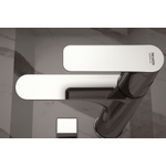 Casa si Gradina - Sanitare - Lavoar baie si accesorii - Baterii sanitare - Baterie lavoar Remer Rubinetterie Infinity I11, monocomanda, cartus ceramic, aerator, aspect minimalist, alama sanitara - Infinity.ro