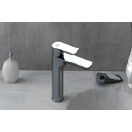 Casa si Gradina - Sanitare - Lavoar baie si accesorii - Baterii sanitare - Baterie lavoar Remer Rubinetterie Infinity I11, monocomanda, cartus ceramic, aerator, aspect minimalist, alama sanitara - Infinity.ro