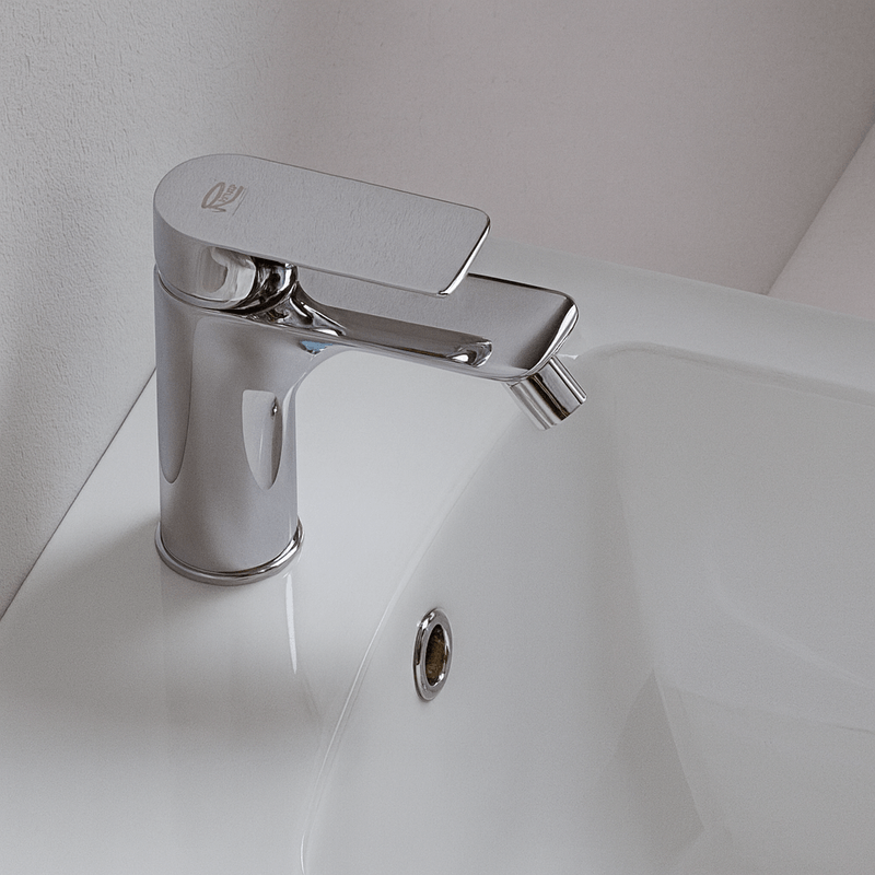 Casa si Gradina - Sanitare - Lavoar baie si accesorii - Baterii sanitare - Baterie bideu Remer Rubinetterie Infinity I21, monocomanda, cartus ceramic, aerator, alama sanitara - Infinity.ro