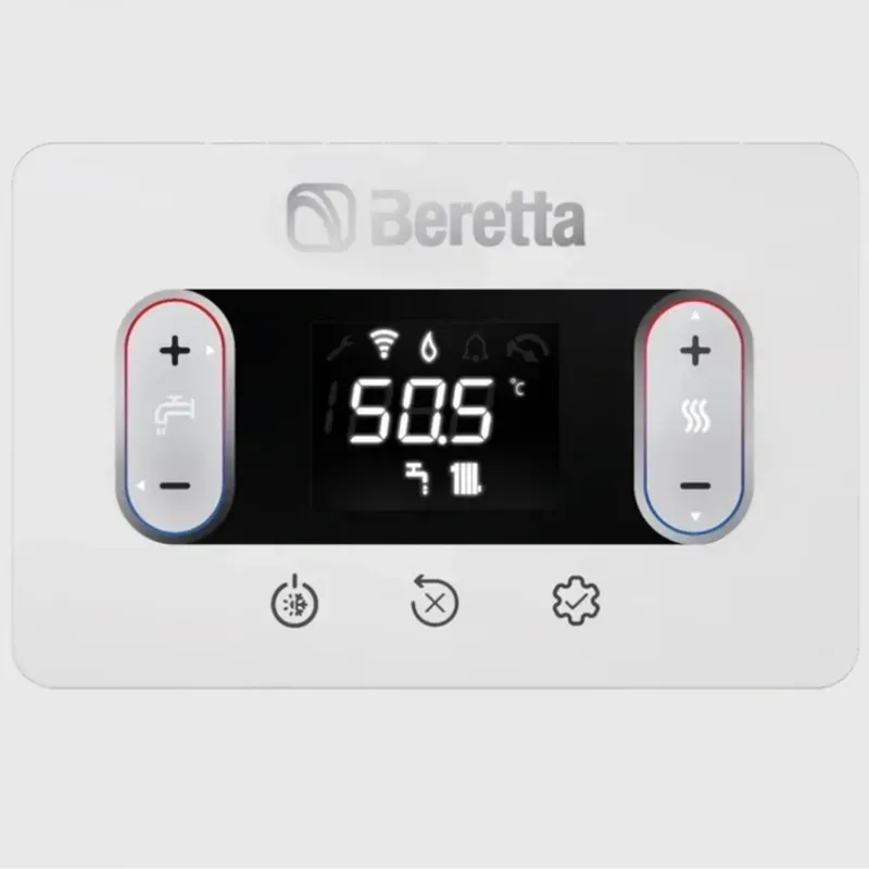 Casa si Gradina - Termice - Centrale termice si accesorii - Centrale termice - Centrala termica pe gaz in condensare, Beretta Ciao X 25C, afisaj digital, IPX5D, schimbator caldura inox + kit evacuare - Infinity.ro