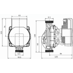 Casa si Gradina - Termice - Centrale termice si accesorii - Accesorii incalzire - Pompa de circulatie Giacomini P76WIY015 (Wilo Para), 15-130/7, inaltime pompare 7 m H2O, G 1" filet exterior, 130 mm - Infinity.ro