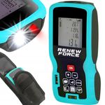 Casa si Gradina - Constructii - Scule electrice si accesorii - Aparate de masura - Telemetru cu laser 50 m, Renew Force, Ecran LCD, precizie +/- 1.5mm, protectie IP54(ploaie si praf), clasa laser II - Infinity.ro
